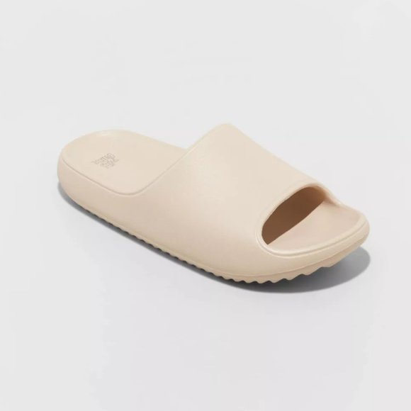 wild fable | Shoes | Wild Fable Pillow Slides Size 6 In Nude Off White |  Poshmark